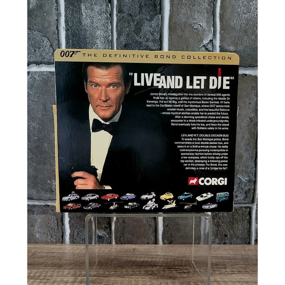 JAMES BOND 007 Corgi "Live & Let Die" Leyland Dbl Decker Bus (2000) #CC06101 NEW - Picture 5 of 9